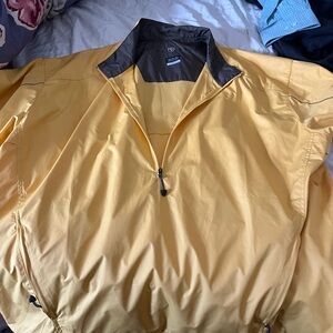 Nike Yellow Lightweight Shirt Jacket